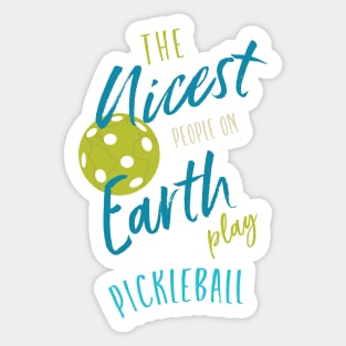 Funny Pickleball Friends Pickleball Friendship Sticker